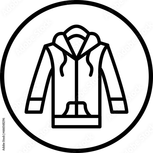 Vector Design Hoodie Icon Style
