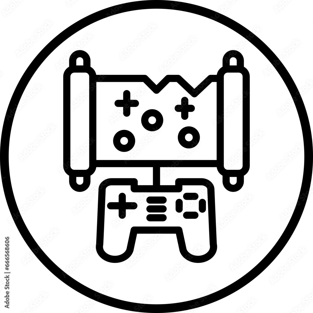 Vector Design Game Map Icon Style Vector Design Game Map Icon Style