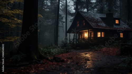 Lone cabin in the woods. Cabin Porn