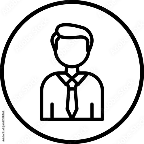 Vector Design Employee Icon Style