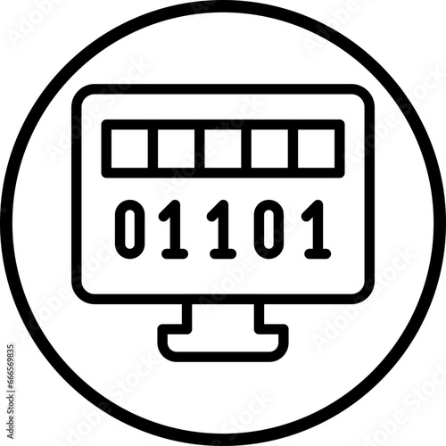 Vector Design Byte Icon Style