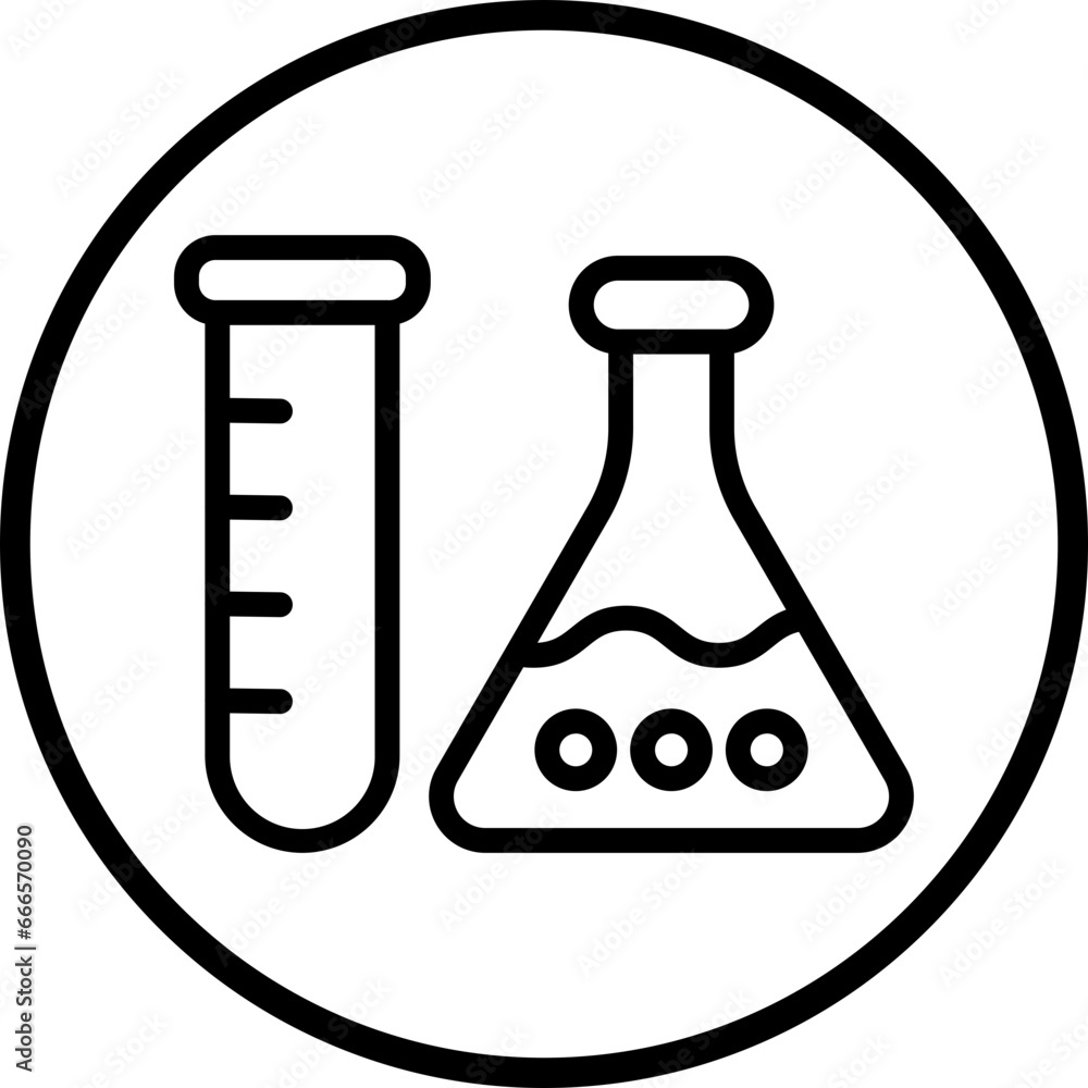 Vector Design Chemical Laboratory Icon Style Vector Design Chemical Laboratory Icon Style