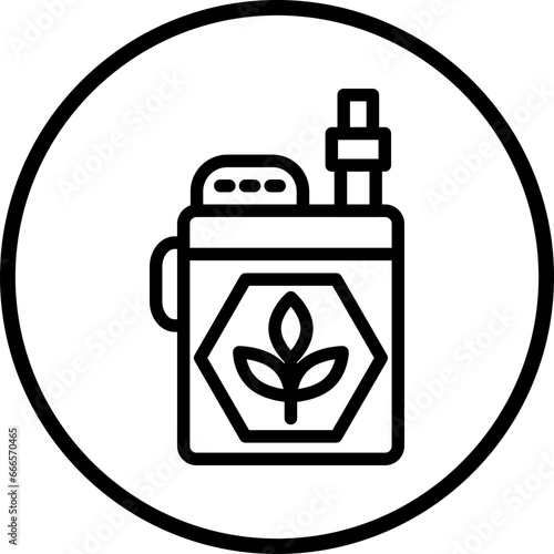 Vector Design Cbd Vaping Icon Style