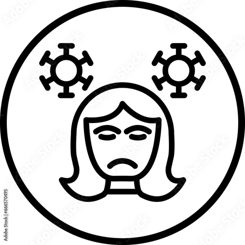 Vector Design Inflammation Icon Style