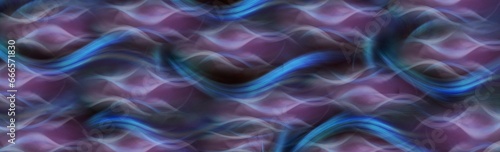 Wallpaper Mural Colors waves in dark background graphic illustration Torontodigital.ca