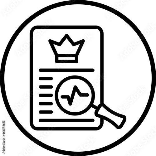 Brand Monitoring Icon Style
