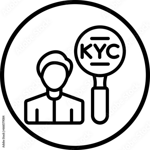 Know Your Customer Icon Style