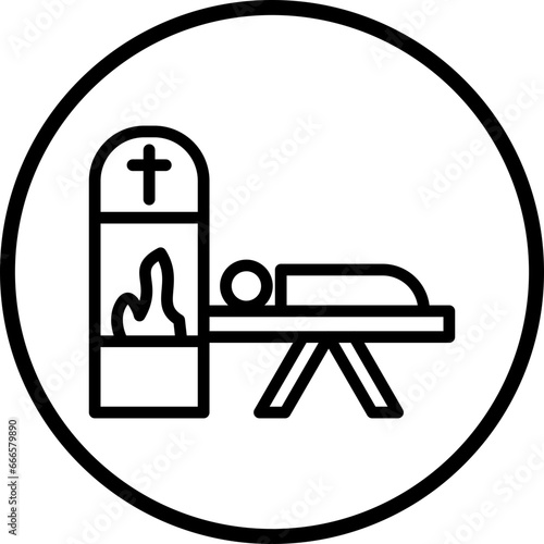 Cremation Icon Style