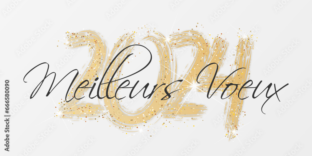2024 - Meilleurs vœux - Bonne année 2024 - Meilleurs vœux - Bonne année