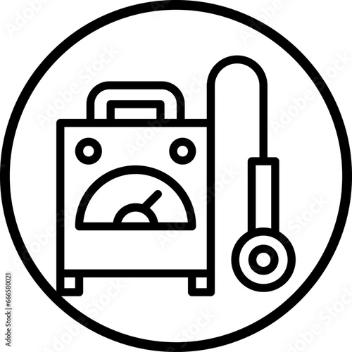 Dosimeter Icon Style