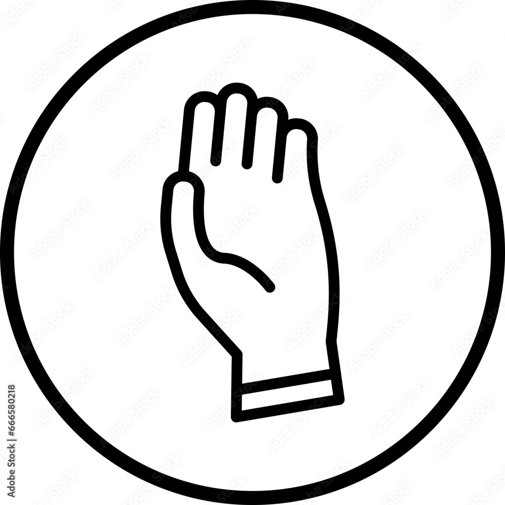 Obraz premium Hand Icon Style