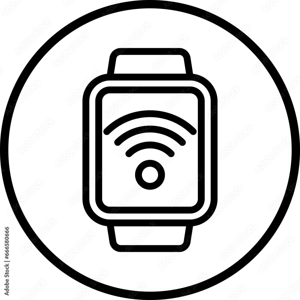 Smart Watch Icon Style Smart Watch Icon Style