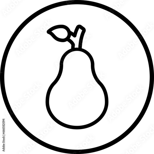 Pear Icon Style