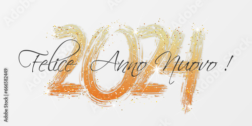 felice anno nuovo - buon anno 2024	