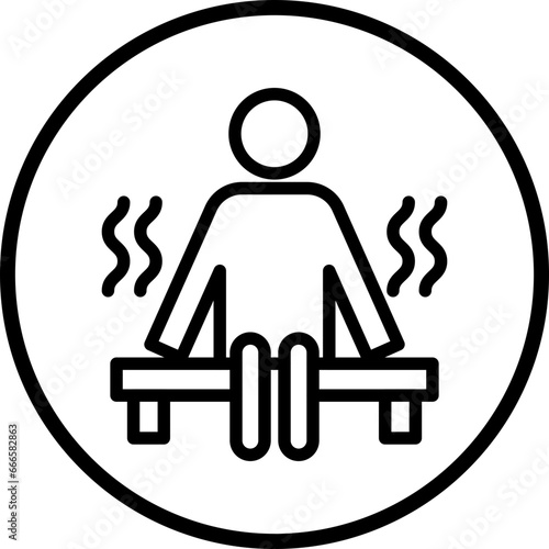 Sauna Icon Style