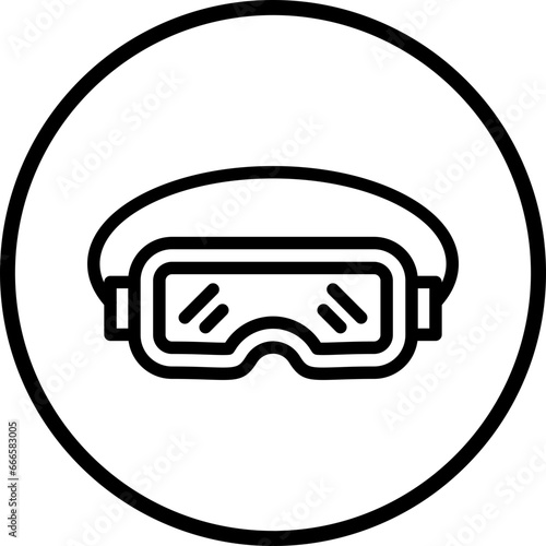 Goggles Icon Style