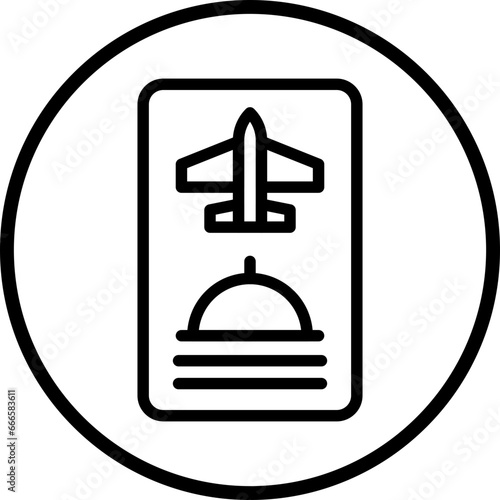 Digital Inflight Menu Icon Style
