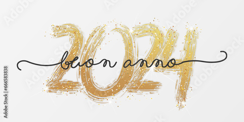 felice anno nuovo - buon anno 2024	