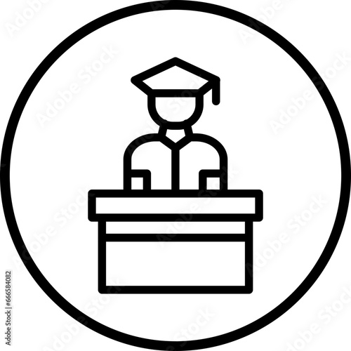 Valedictorian Icon Style