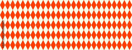 Obraz na płótnie harlequin seamless pattern. rhombus background vector w salonie