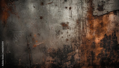 Distressed Grunge Metal Texture for Industrial Design