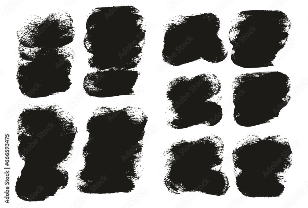 Round Sponge Thick Artist Brush Short Background Mix High Detail Abstract Vector Background Mix Set Round Sponge Thick Artist Brush Short Background Mix High Detail Abstract Vector Background Mix Set