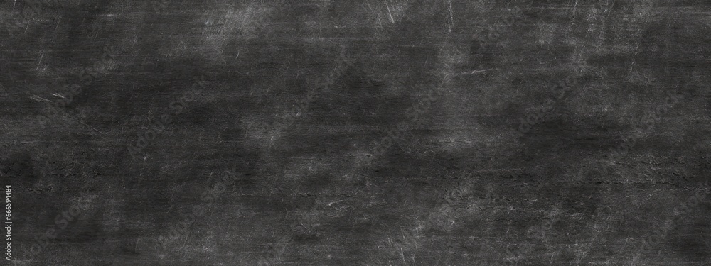 Seamless empty rubbed out chalkboard background texture. Dirty smudged, erased chalk, blank blackboard with copy space. Restaurant menu display ,back to school education - obrazy, fototapety, plakaty 