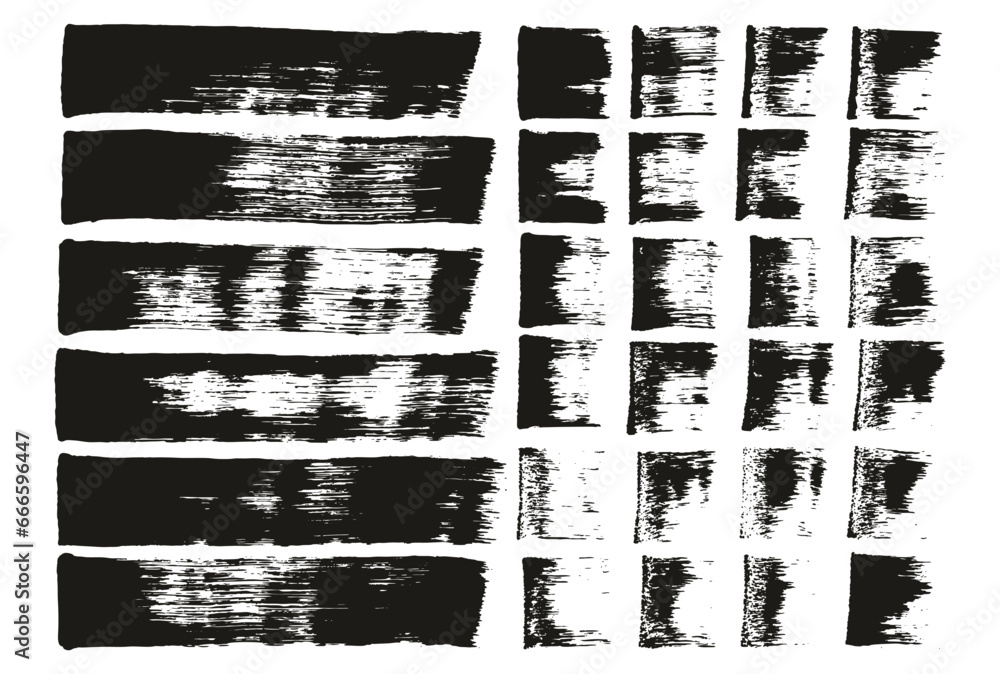 Flat Sponge Regular Artist Brush Straight Lines Mix High Detail Abstract Vector Hand Drawn Background Mix Set Flat Sponge Regular Artist Brush Straight Lines Mix High Detail Abstract Vector Hand Drawn Background Mix Set
