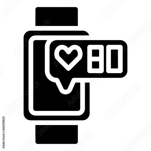 Message_Smart watch filled outline icon,linear,outline,graphic,illustration