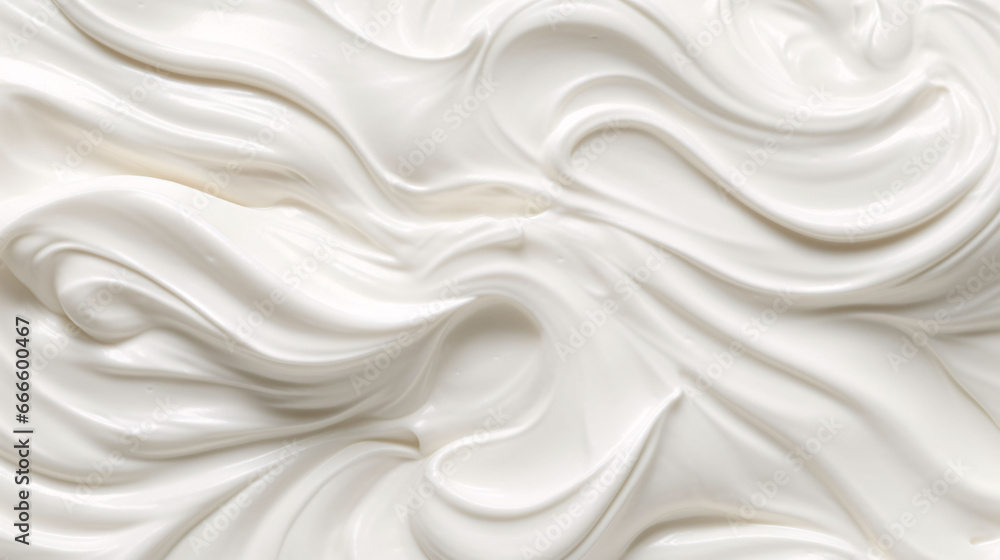 sour cream background. sour cream texture. top view
sour cream background. sour cream texture. top view