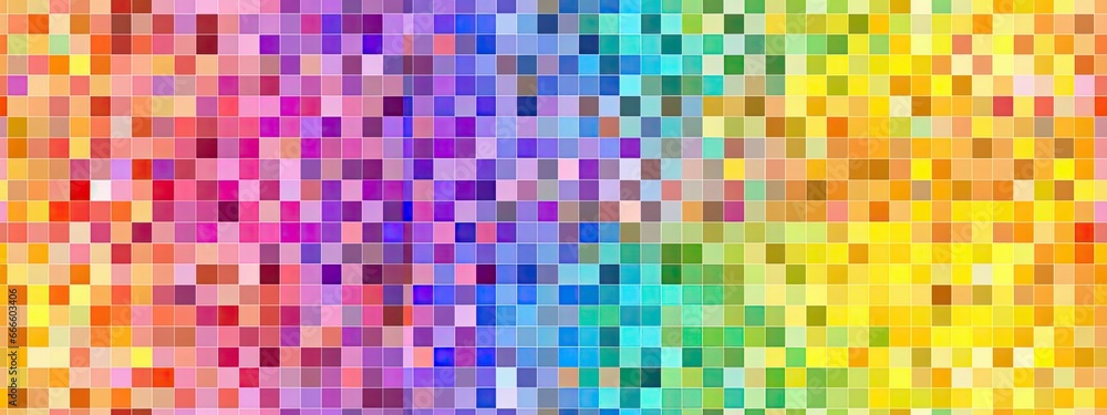Seamless psychedelic rainbow heatmap gradient gingham checker square mosaic pattern background texture. Trippy hippy abstract dopamine fashion pattern. Bright colorful neon retro wallpaper backdrop Seamless psychedelic rainbow heatmap gradient gingham checker square mosaic pattern background texture. Trippy hippy abstract dopamine fashion pattern. Bright colorful neon retro wallpaper backdrop