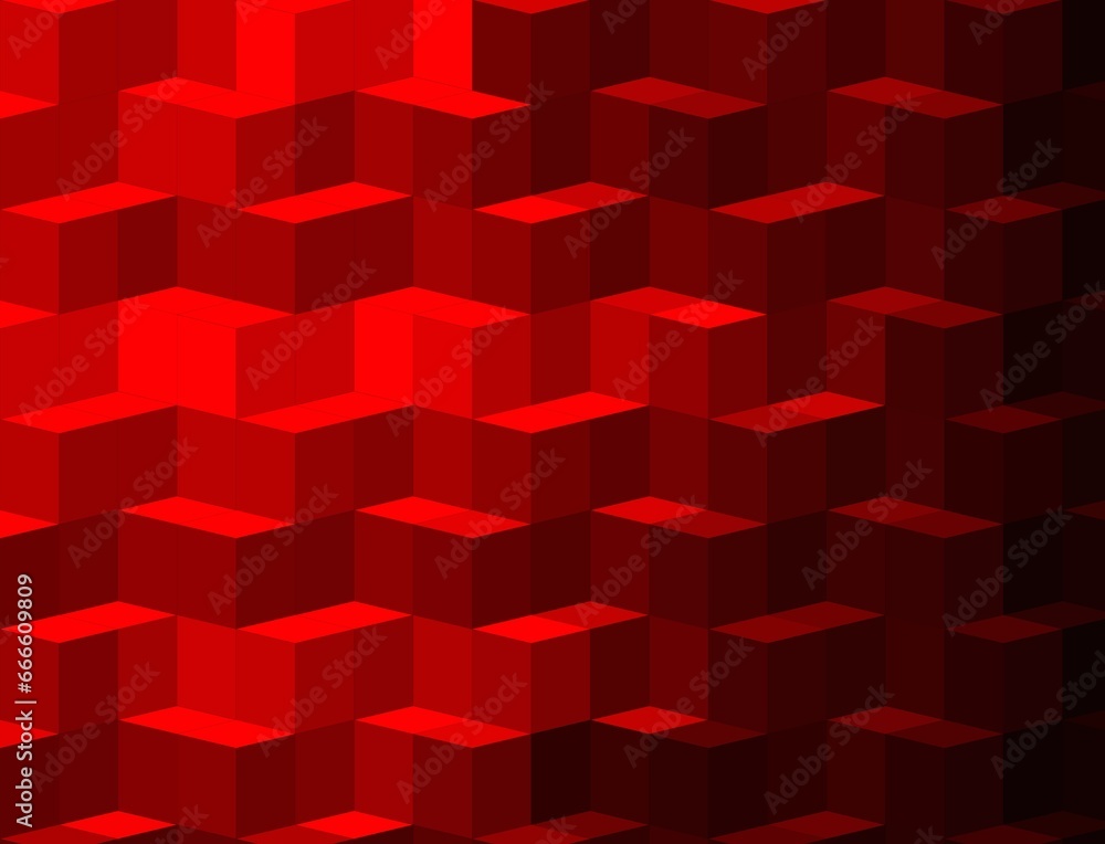 abstract geometric background with cubes, 3d illustration abstract geometric background with cubes, 3d illustration