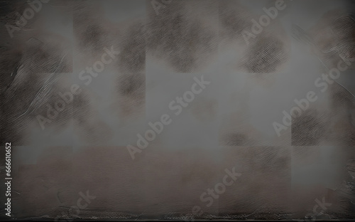 Black grunge background, modern wall texture, scratches, abrasions, old retro grunge style, suitable for Halloween projects, Generative AI
