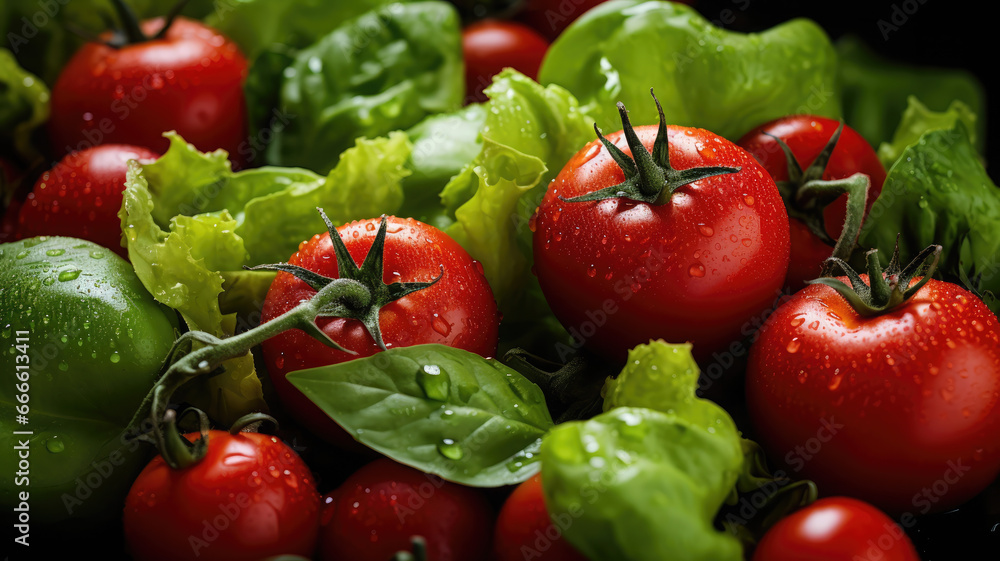 Fresh and Vibrant Vegetables Fresh and Vibrant Vegetables
