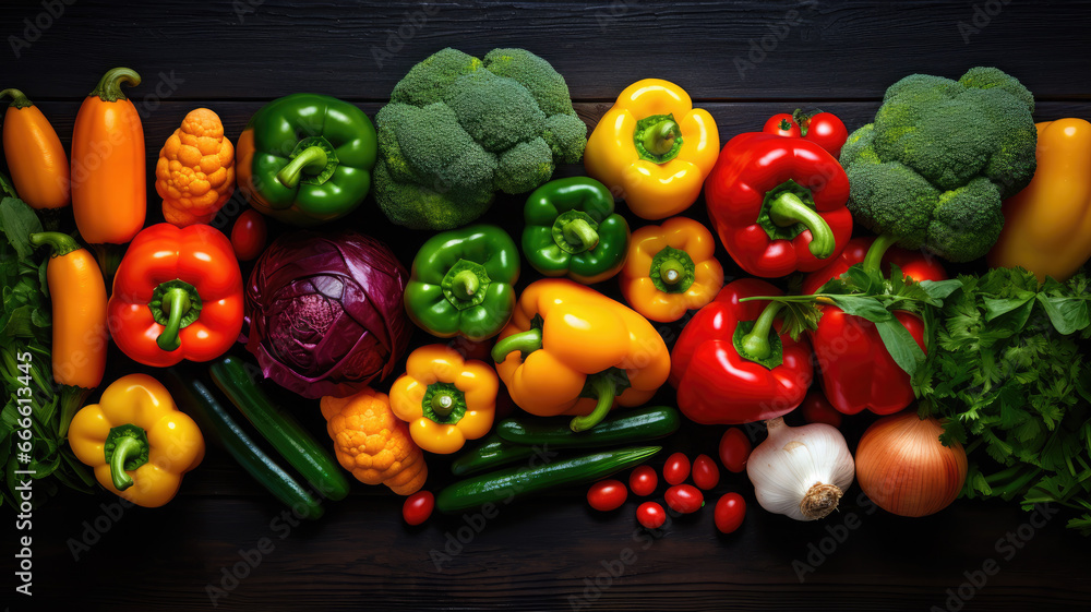 Fresh and Colorful Vegetables Fresh and Colorful Vegetables