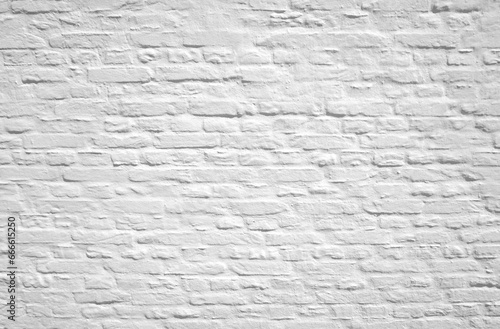 Hintergrund Textur: Alte helle weiße Backsteinmauer photo