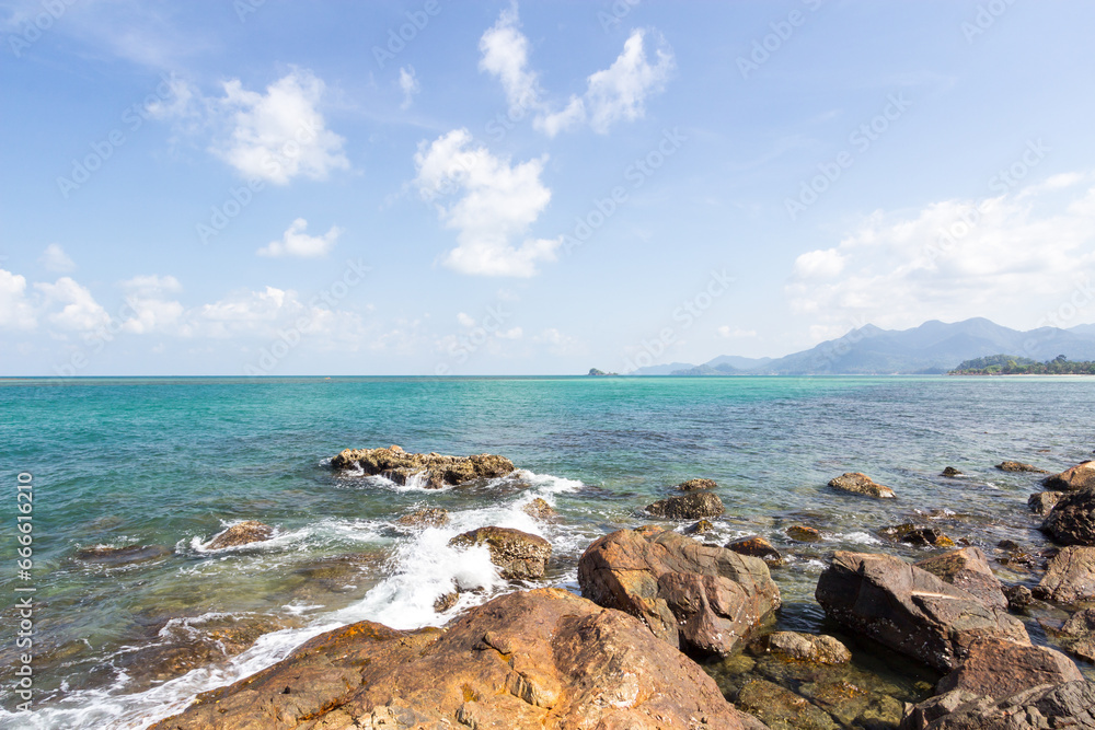 Island and sea. Summer background. Thailand