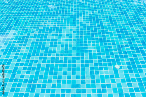 Water in the pool background.