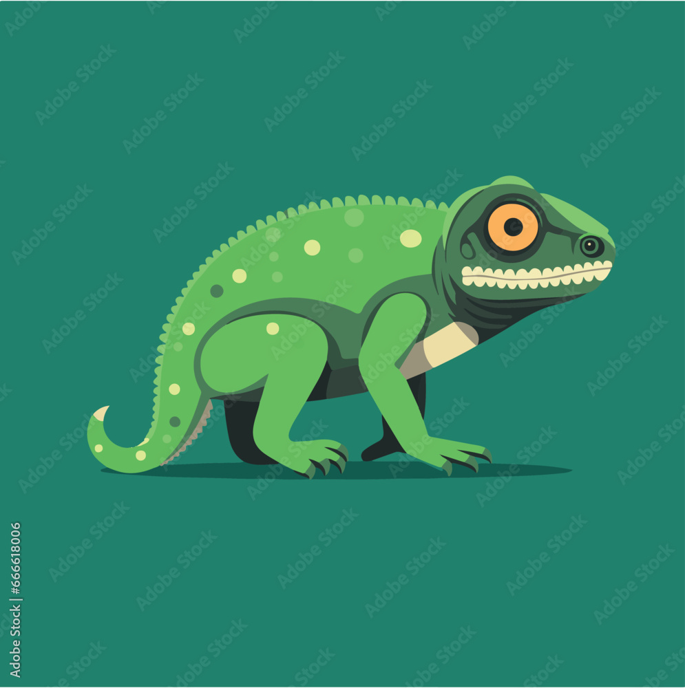 Fototapeta premium Caméléon fictif créé par ia générative