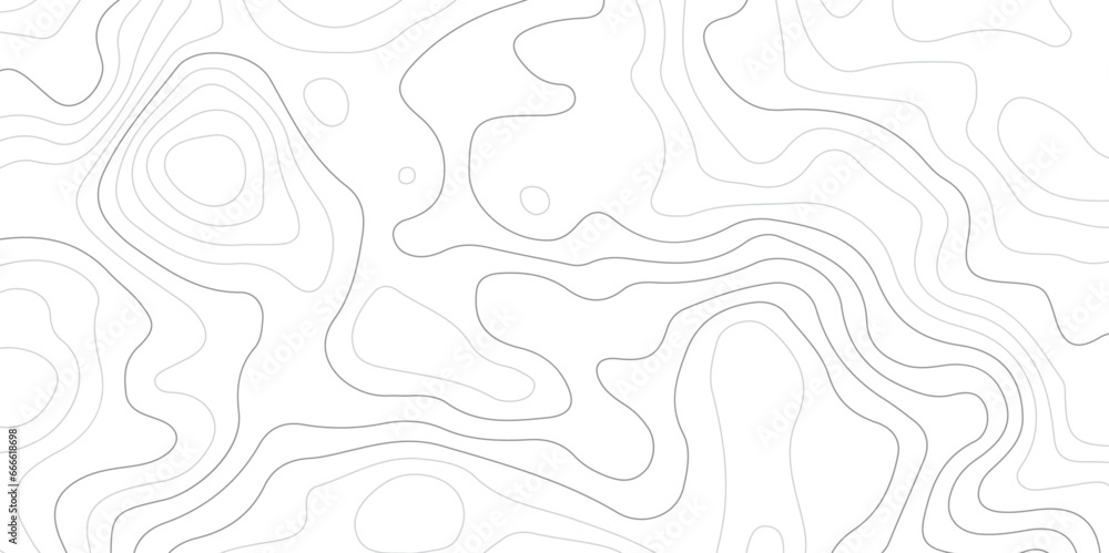 Abstract wavy curve geography topography lines contours map background. Topography white wave lines vector background. Abstract wavy curve geography topography lines contours map background. Topography white wave lines vector background.