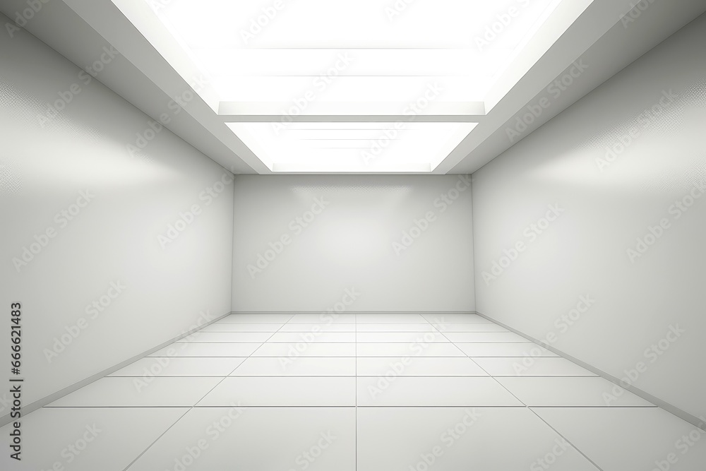 Abstract futuristic architecture background, Minimal technology white backdrop Abstract futuristic architecture background, Minimal technology white backdrop