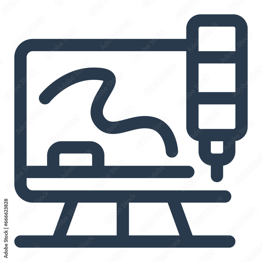 Whiteboard for Professional Workplace Icon Whiteboard for Professional Workplace Icon