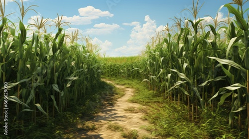 Field of corn