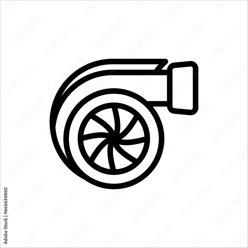 Turbo icon. Turbo sign. Turbo symbol. isolated on white background Turbo icon. Turbo sign. Turbo symbol. isolated on white background