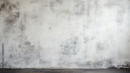 white concrete wall background ai generated