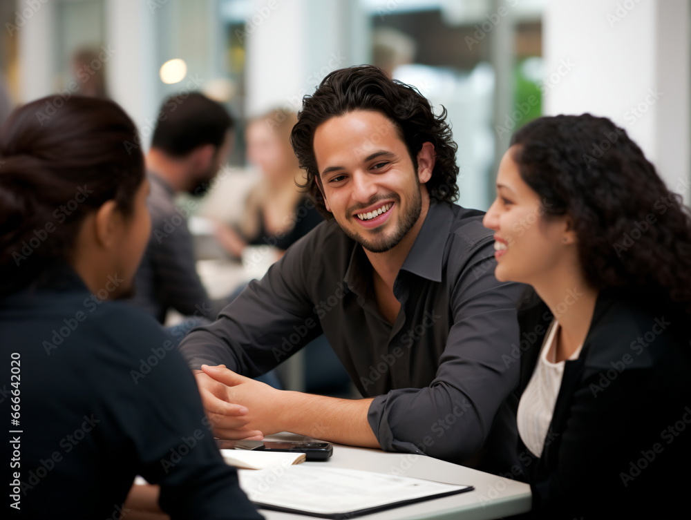 Confident Business Elites: Successful Meeting in a Conference Room Confident Business Elites: Successful Meeting in a Conference Room