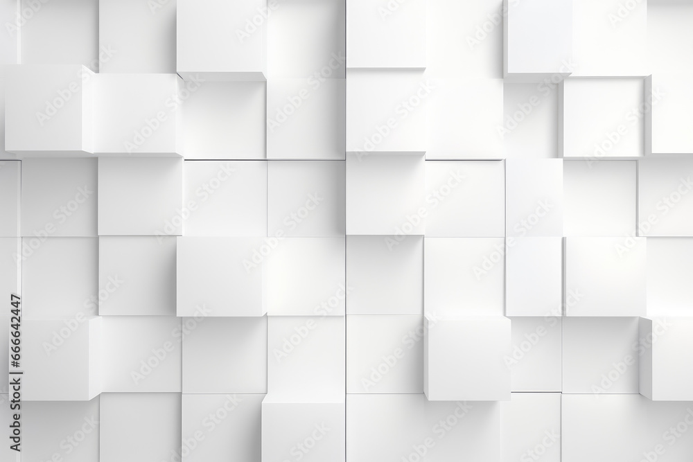 abstract white cubes background abstract white cubes background