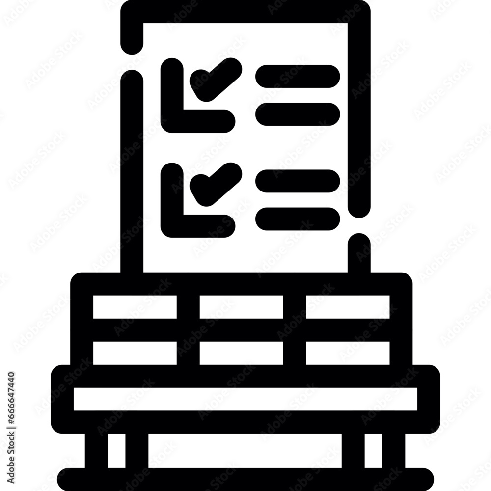 Obraz premium Ballots Icon