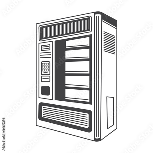 vending machine Stock Illustration vintage vending machine