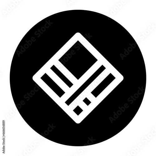 handkerchief glyph icon